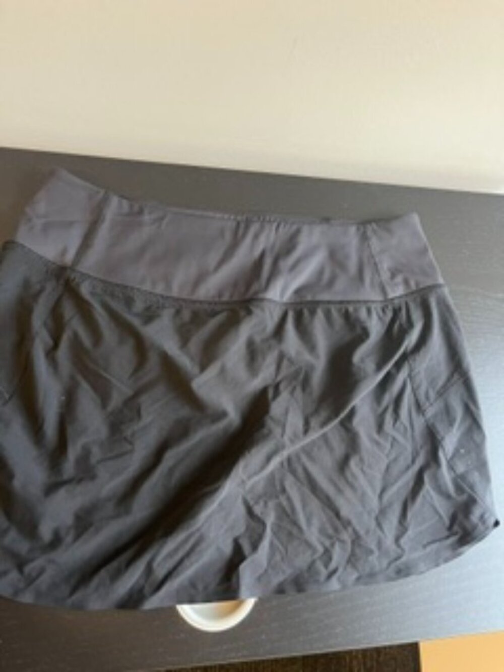 Athleta Black Tennis Skirt Sz M Medium